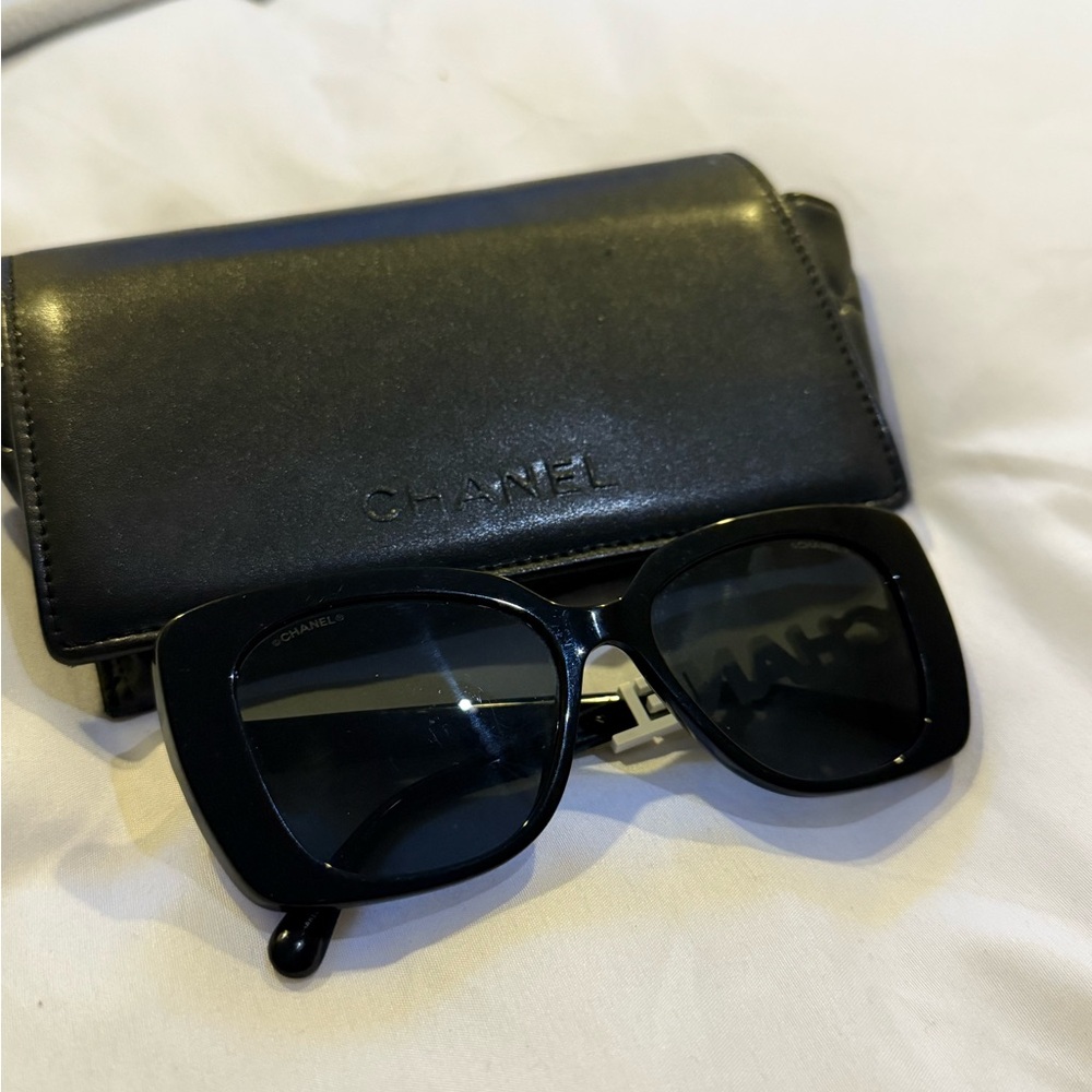 Chanel Black Sunglasses